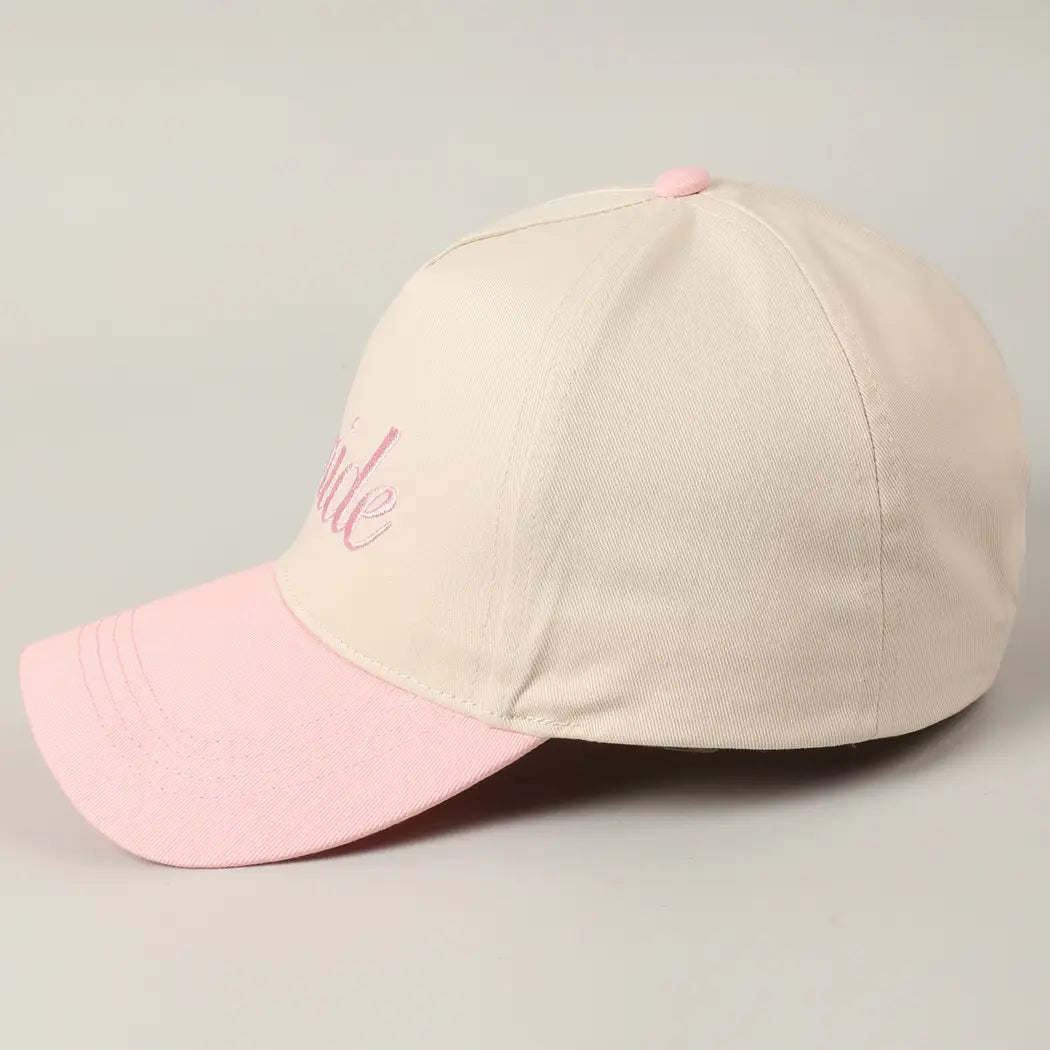 'Bride' Embroidered Ball Cap