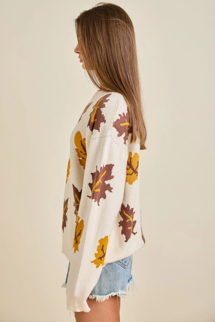 Autumn Leaves Pullover