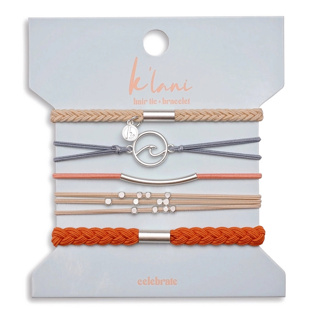 Athleisure Bracelet + Hair Tie Set