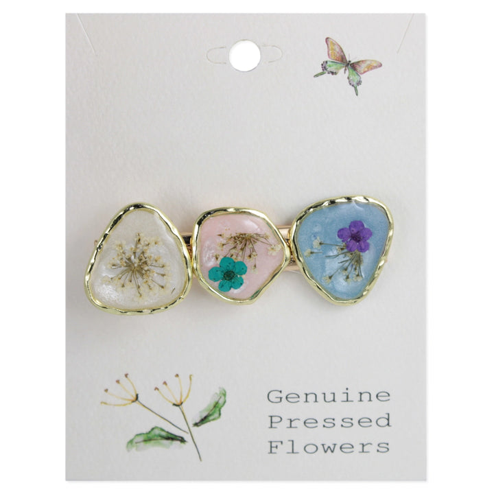 Dried Flower Barette