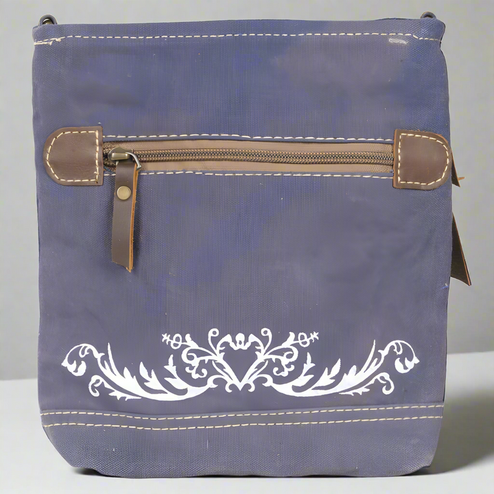 'Farm Fresh Design' Repurposed Canvas Bag