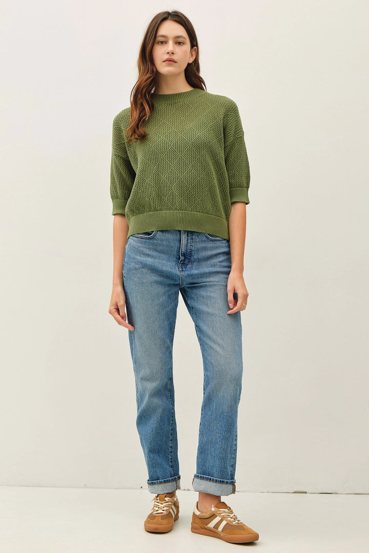Diamond Stitch Knit top