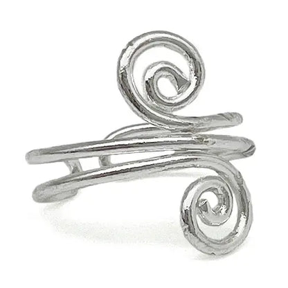 Anju Adjustable Brass Ring