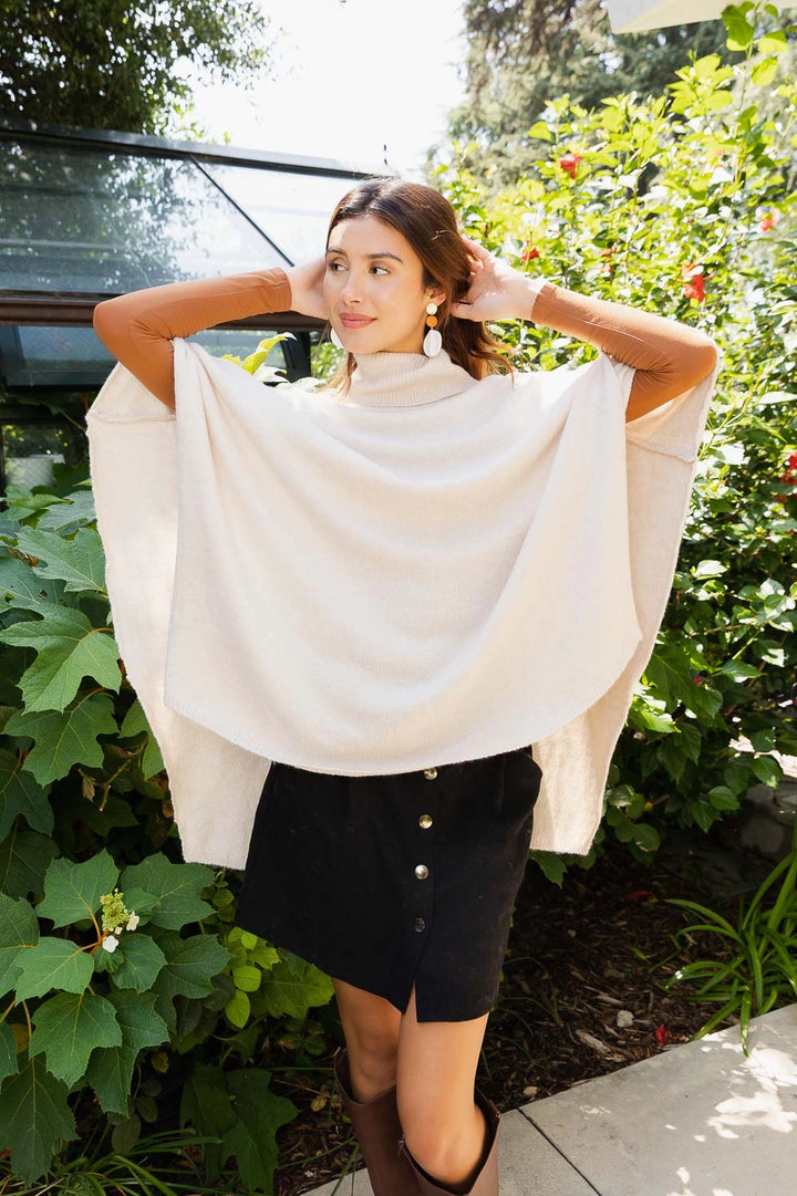 Turtleneck Poncho