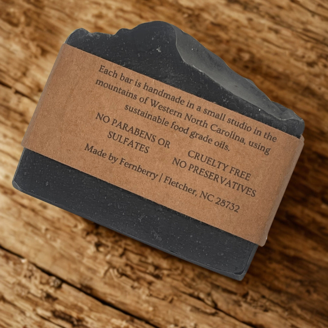 FernBerry Vegan Soap Slice - Black Balsam