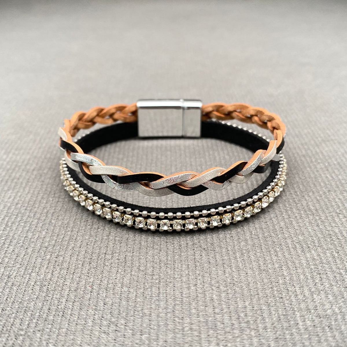 Multi Layer Braided Bracelet