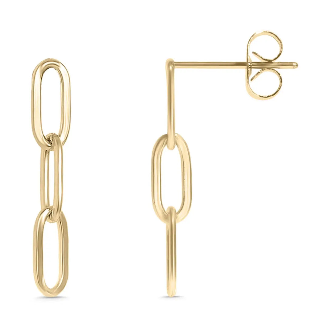 Paperclip Chain Dangles