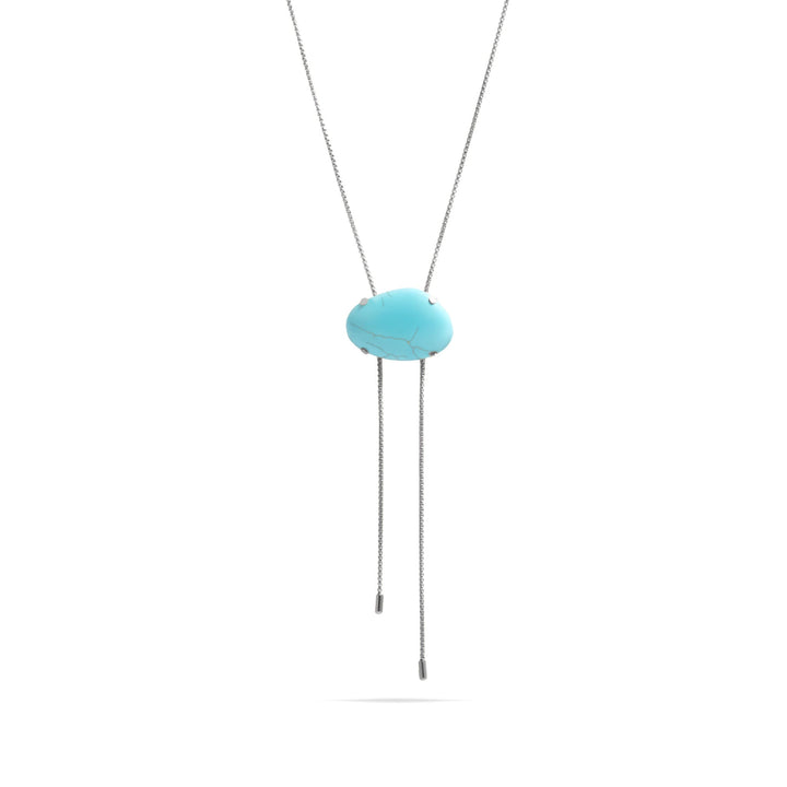 Turquoise Bolo Necklace