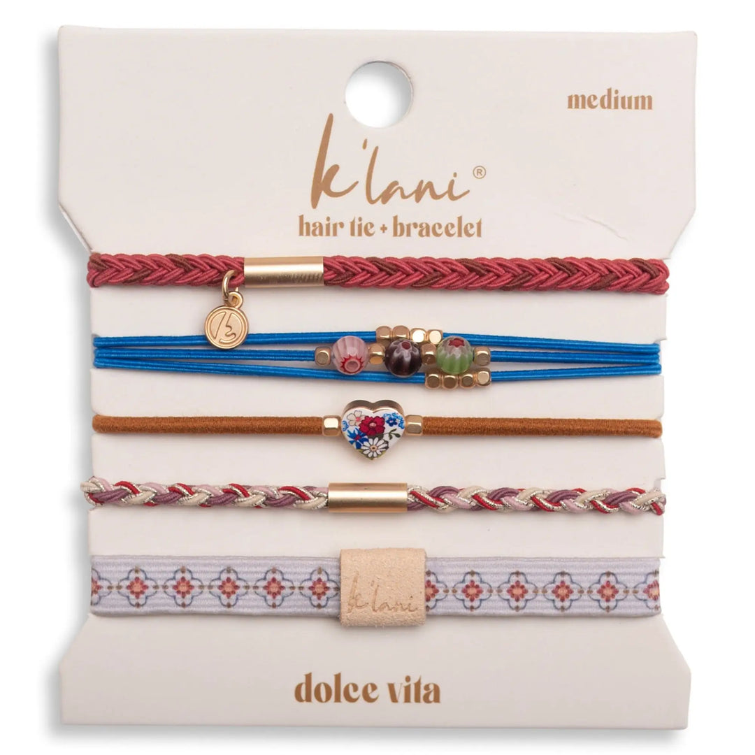 Athleisure Bracelet + Hair Tie Set