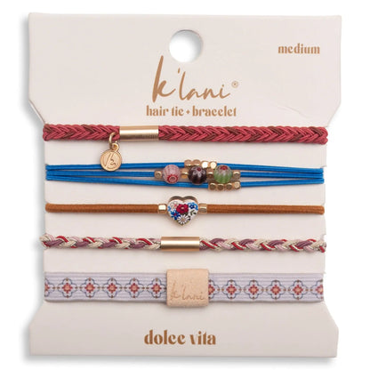Athleisure Bracelet + Hair Tie Set