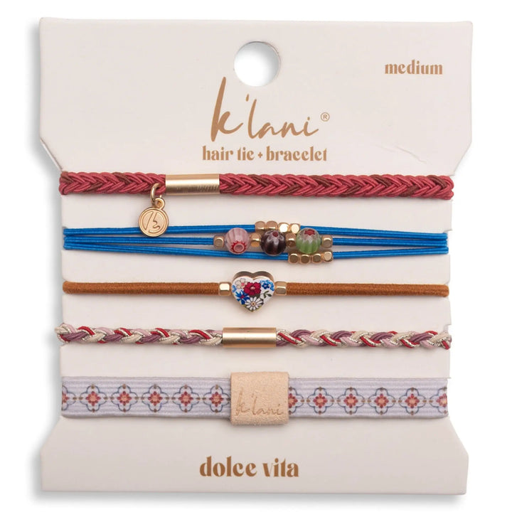 Athleisure Bracelet + Hair Tie Set