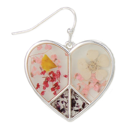 Pressed Flowers Earring Collection