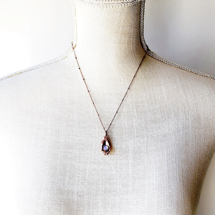 Opalite Fortune Teller Hand Necklace