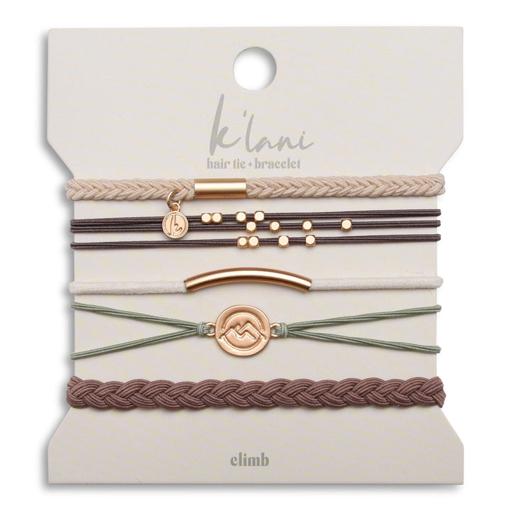 Athleisure Bracelet + Hair Tie Set