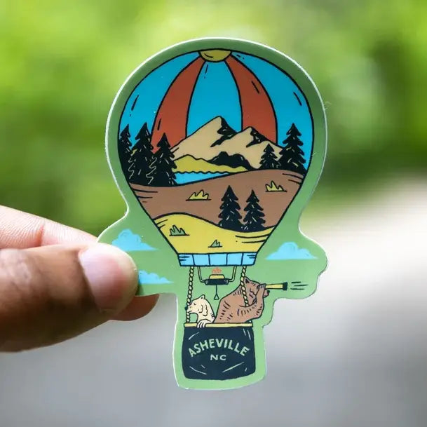 Sky High - Asheville Sticker