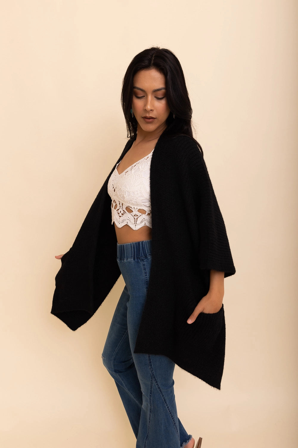 Chic Bouclé Cardigan