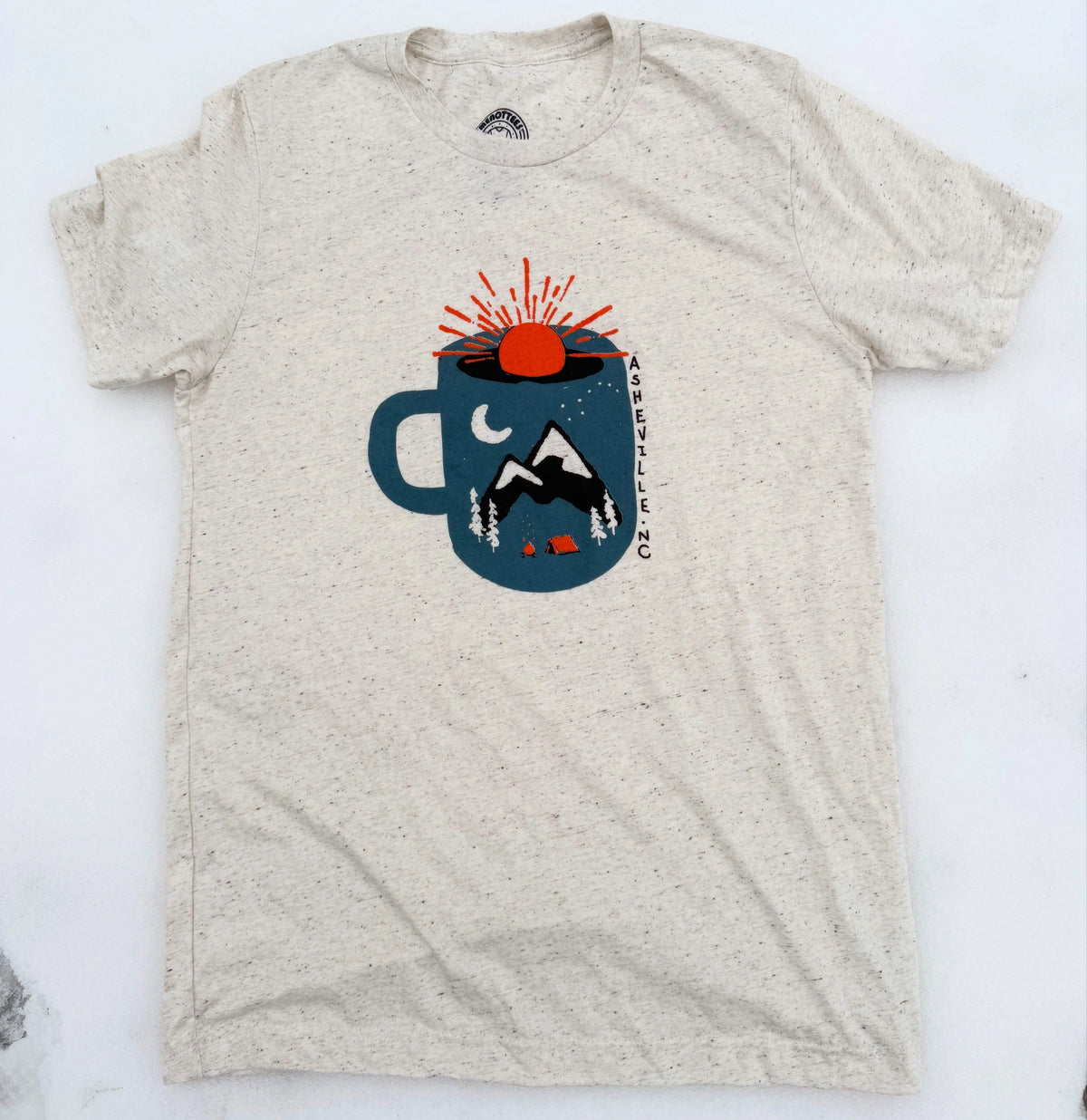 Wake Up Asheville Tee