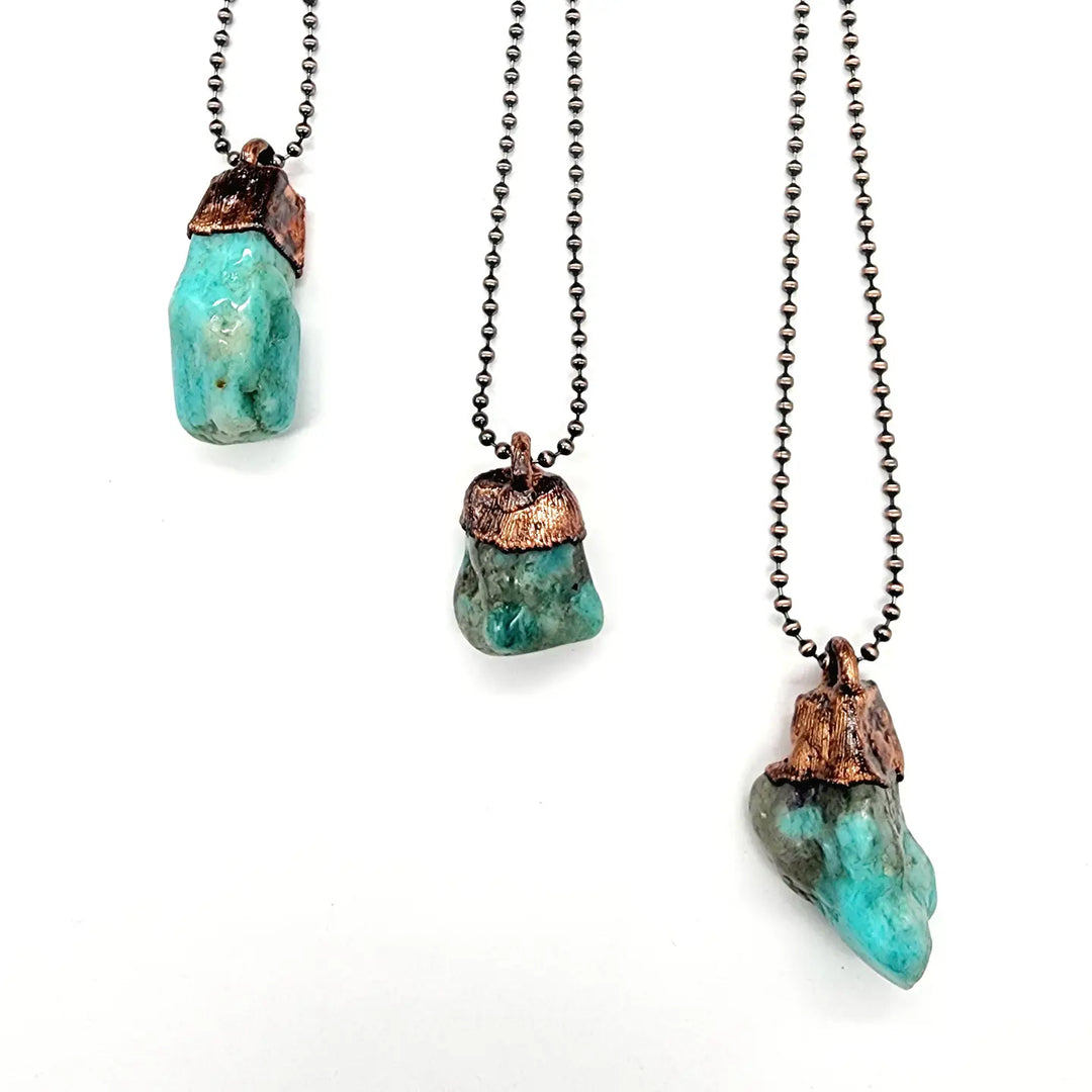 Merging Metals Ball Chain Necklace