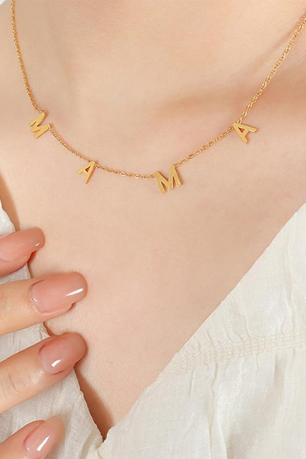 M.A.M.A. Station Necklace