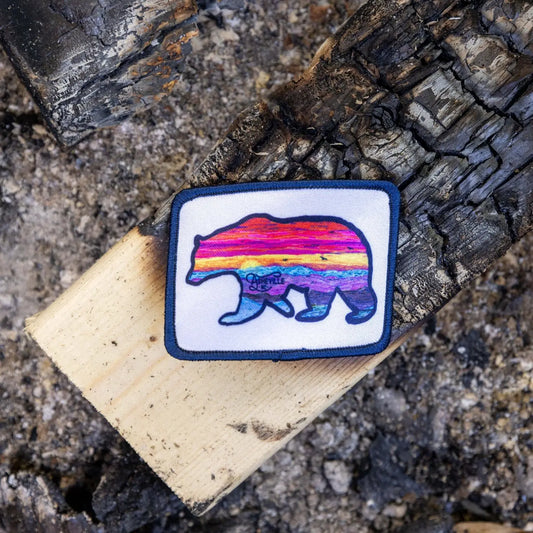 Asheville Sunset Bear - Patch