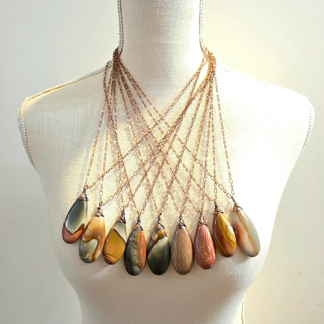 Polychrome Jasper Pendant