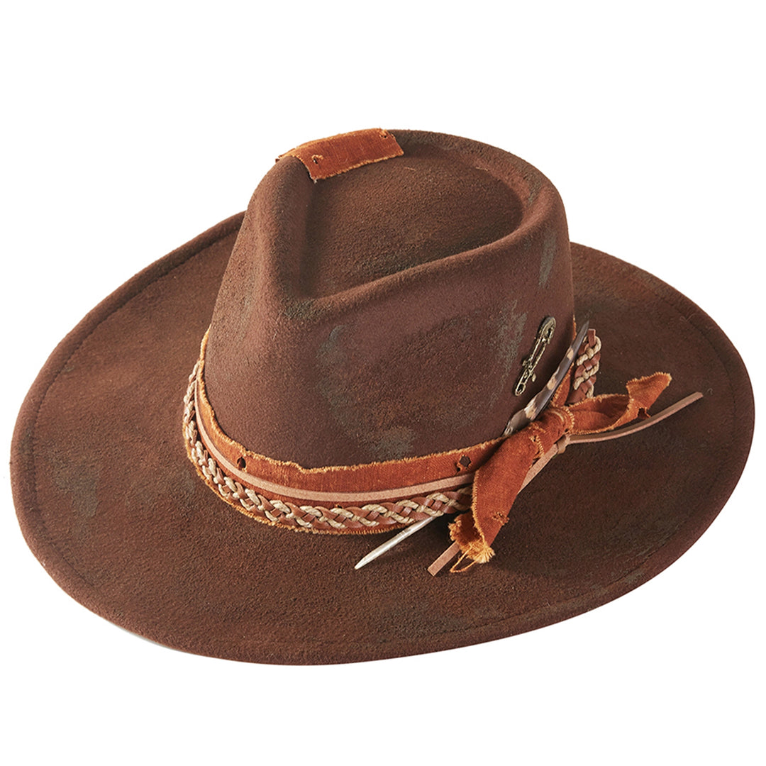 Rustic Fedora + Cowboy Hat - Patch