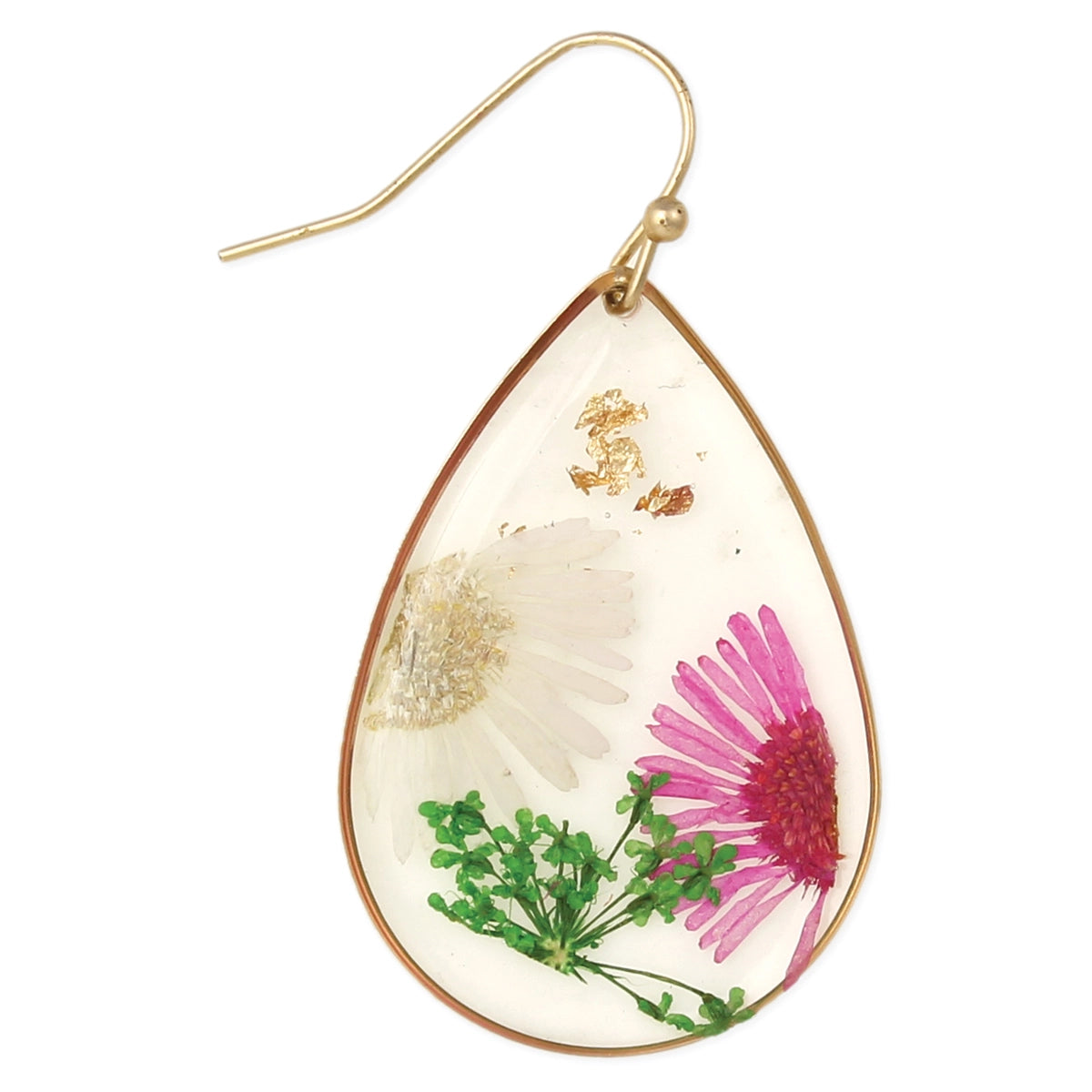 Pressed Flowers Earring Collection