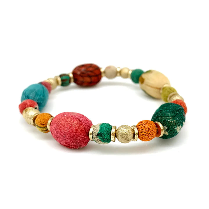 Aasha Single Beaded Stretch Bracelet
