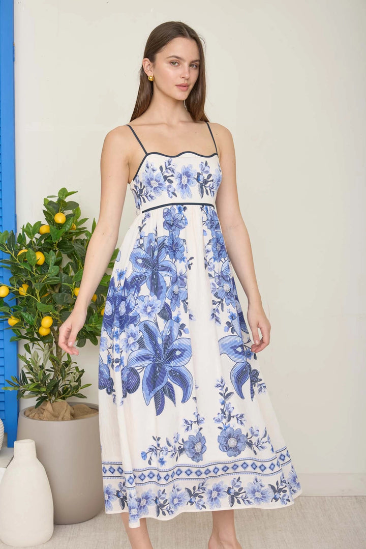 Positano Floral Sun Dress