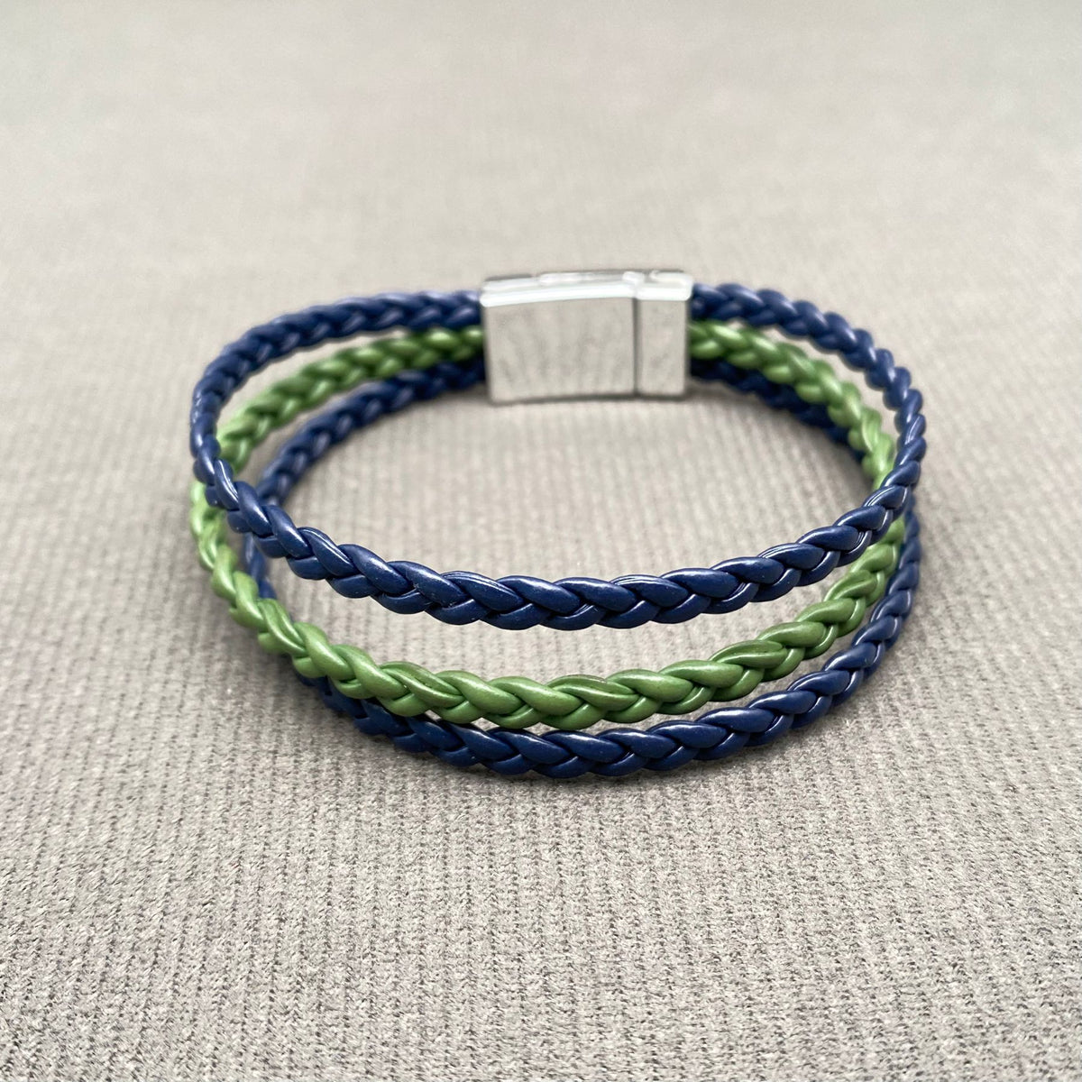Braided Triple Layer Bracelet