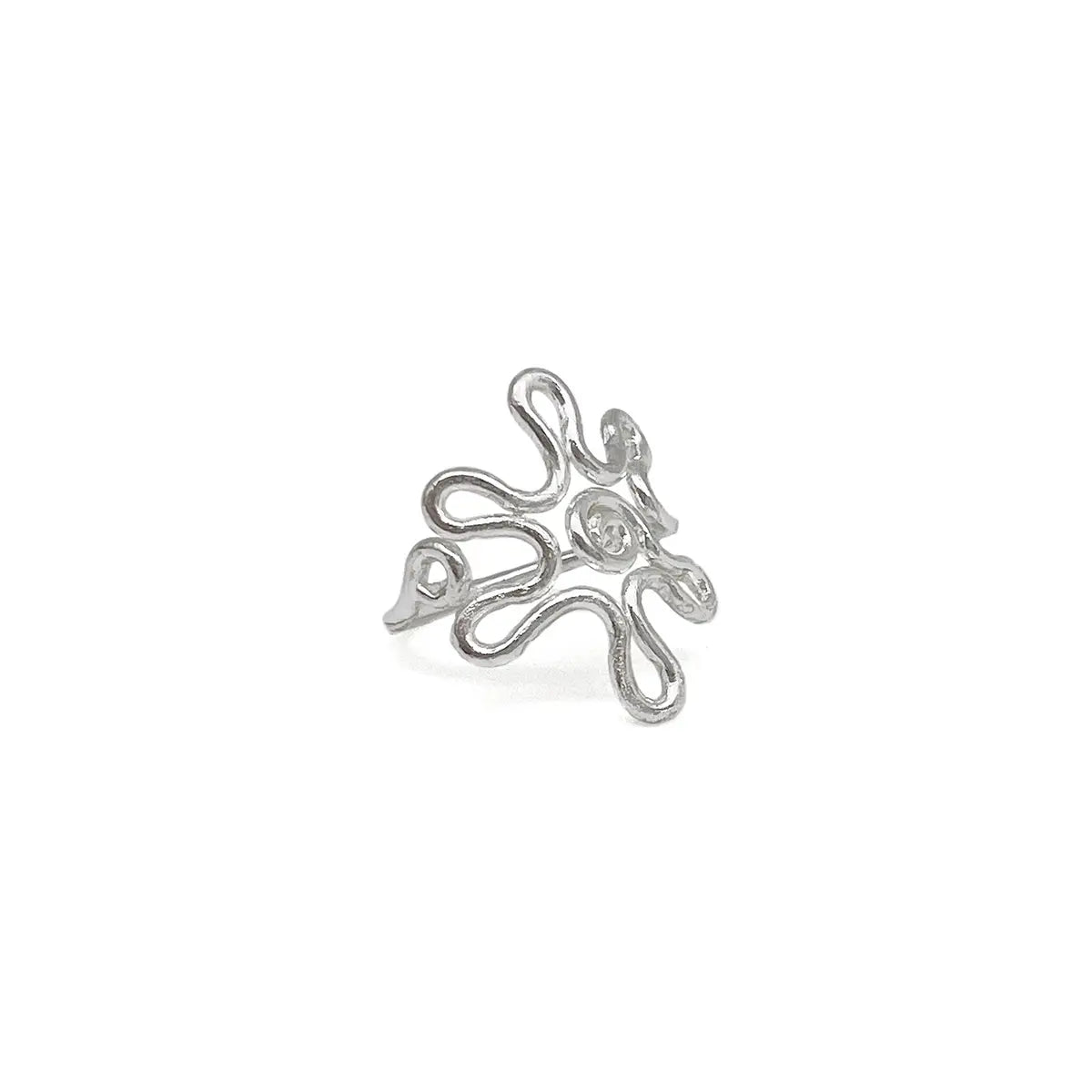 Anju Adjustable Brass Ring