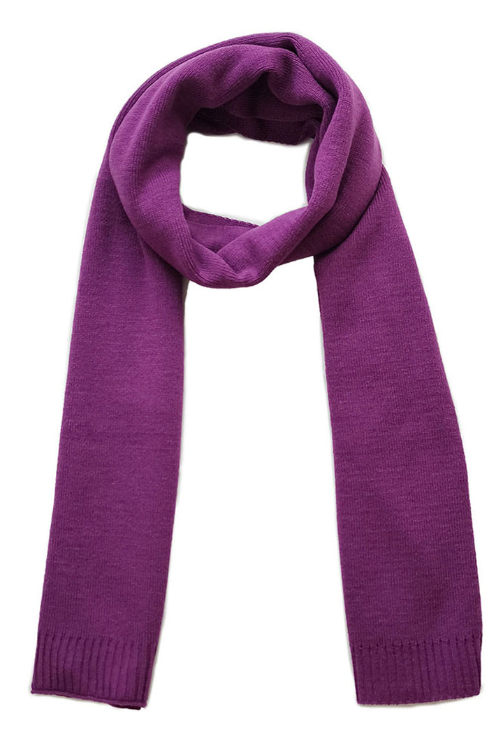 Solid Color Winter Scarf