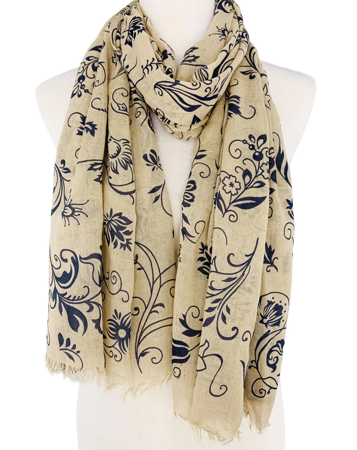 Floral Paisley Scarf