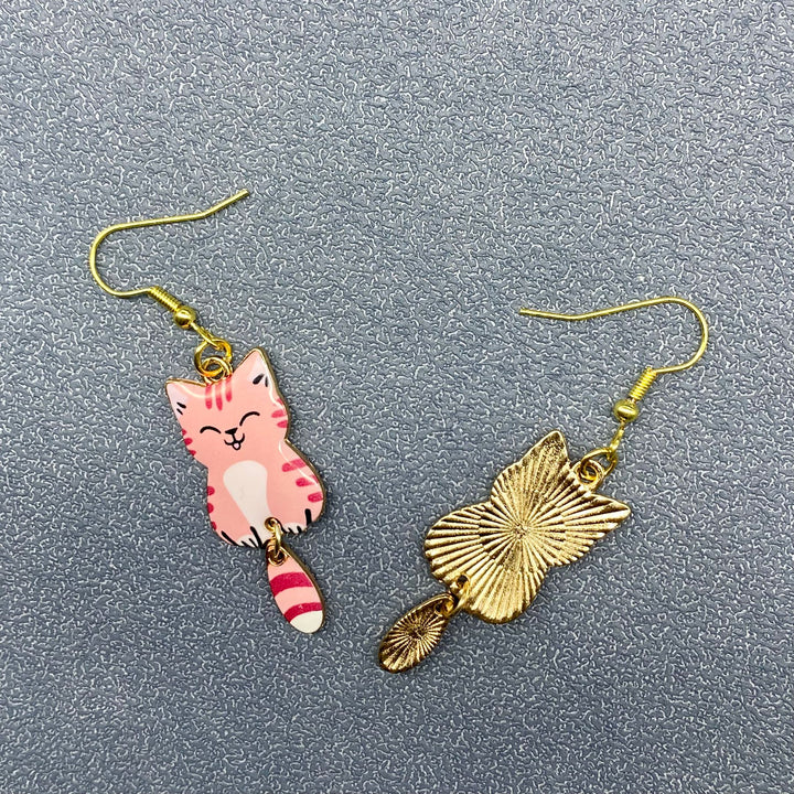 Short Cutesy Cat Dangles