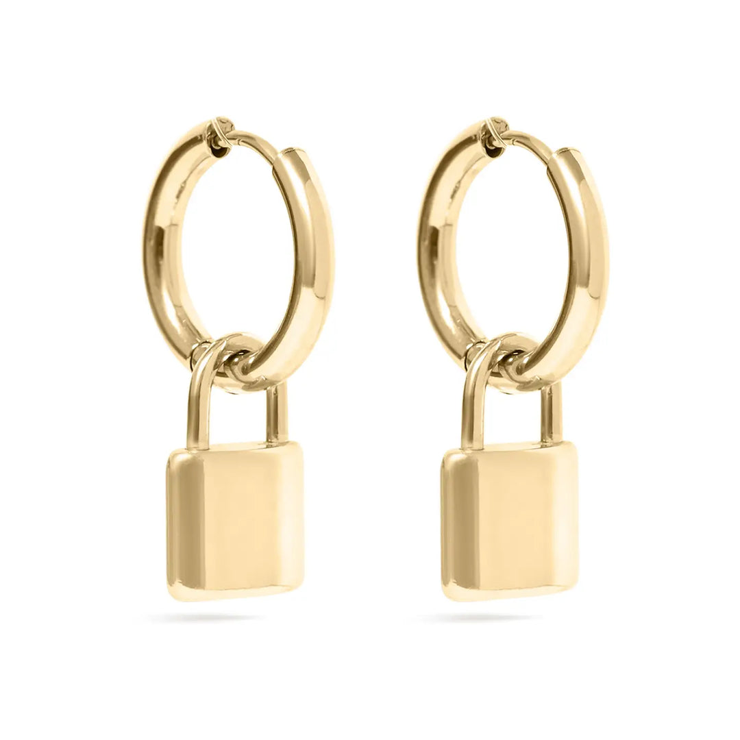 Lock Charm Huggies