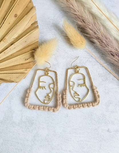 Boho Face Dangle