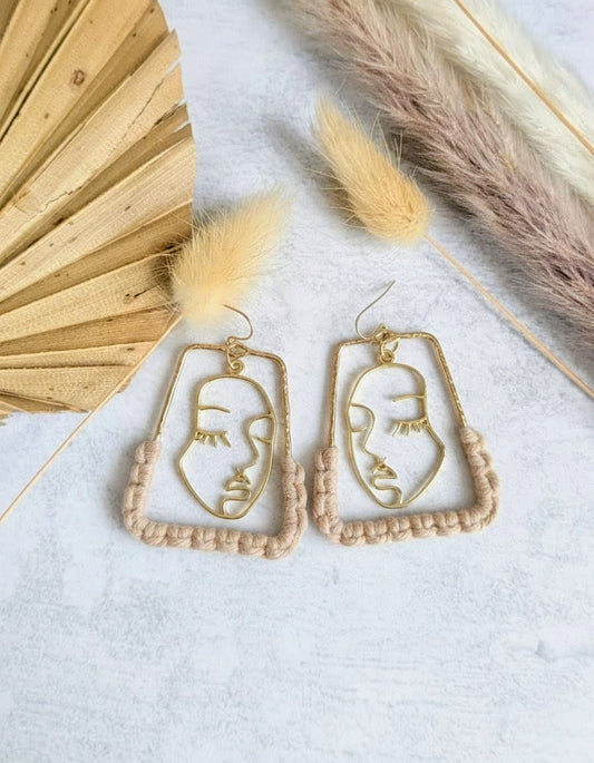 Boho Face Dangle