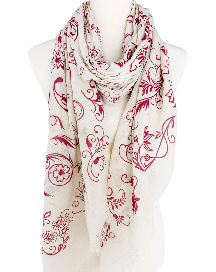 Floral Paisley Scarf