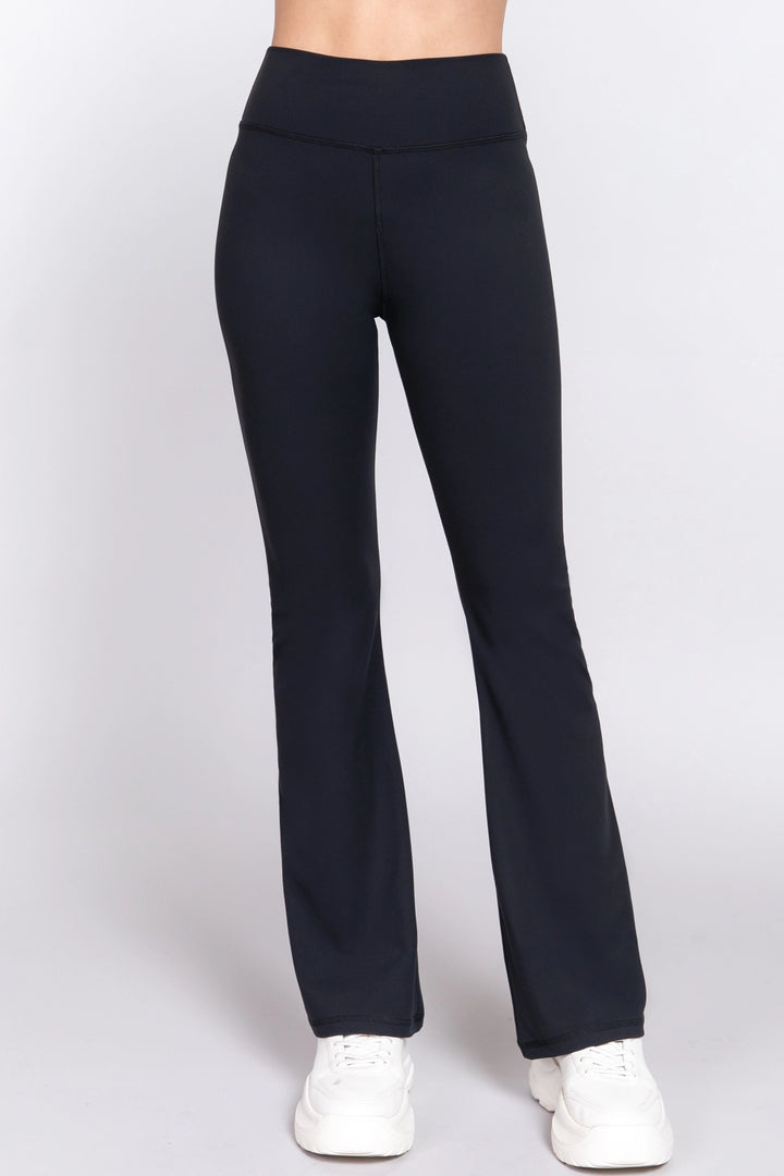 Flare Bottom Work Out Pants