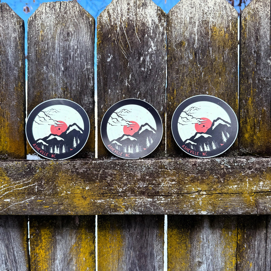 Mountain LP Sticker
