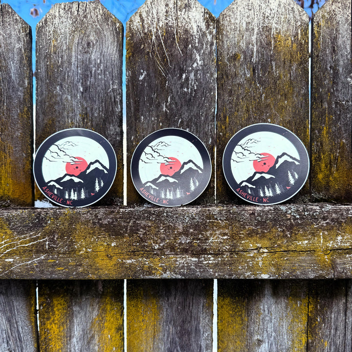 Mountain LP Sticker