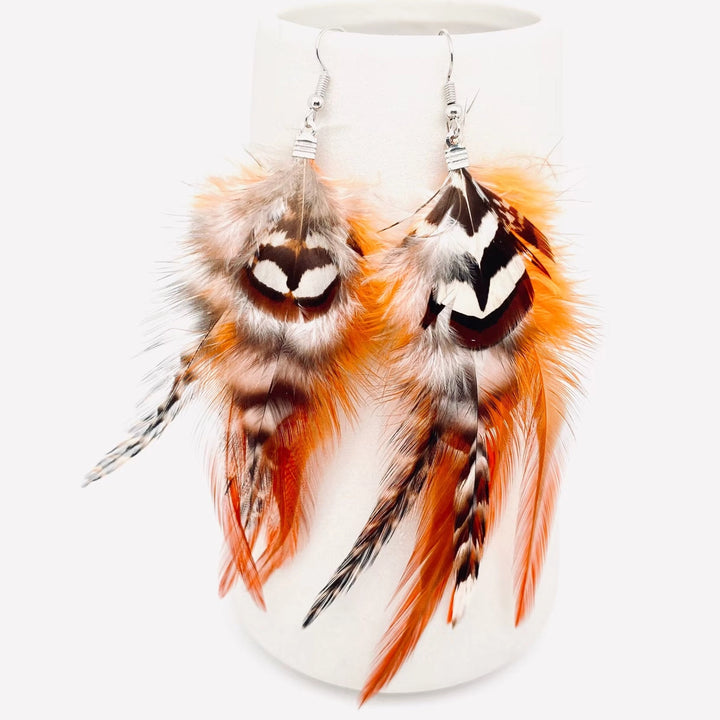 Bohemian Feather Earrings