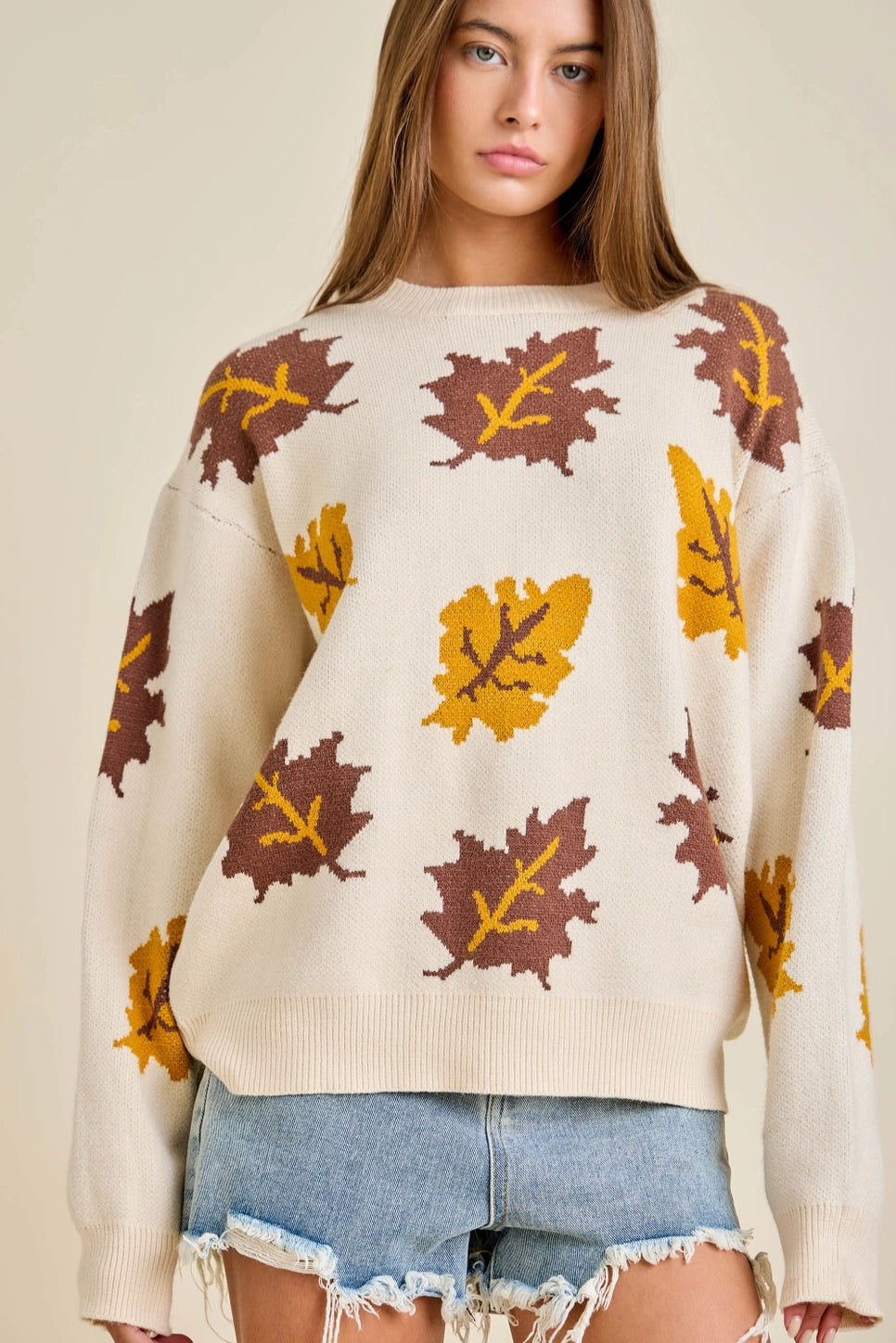 Autumn Leaves Pullover