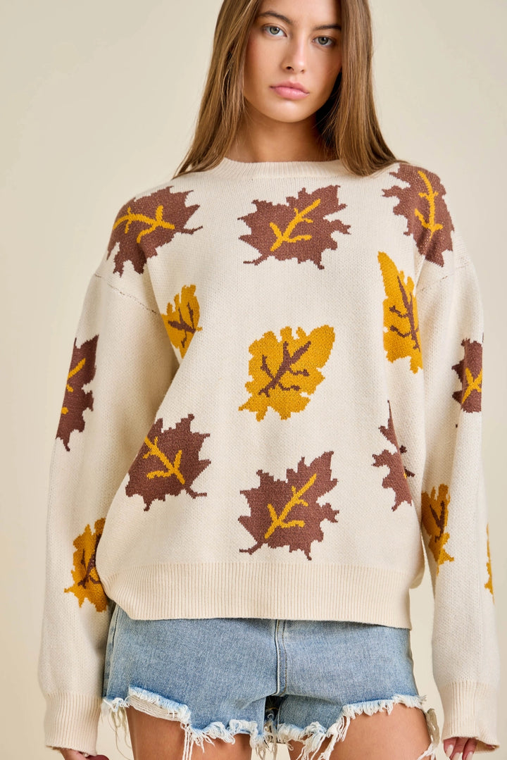 Autumn Leaves Pullover