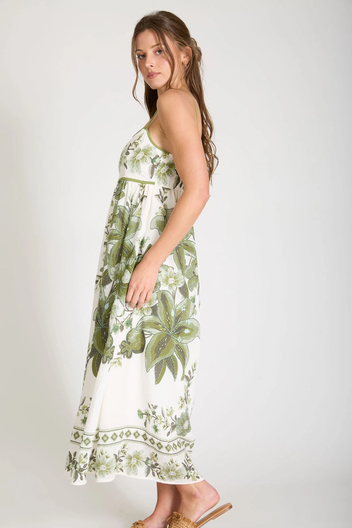 Positano Floral Sun Dress