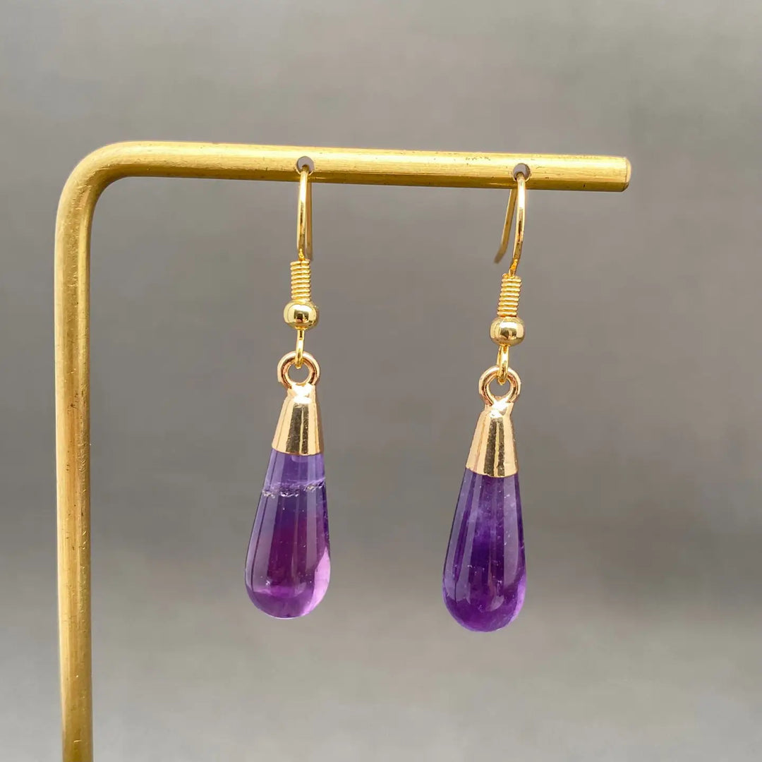 Drop Shape Stone Dangle
