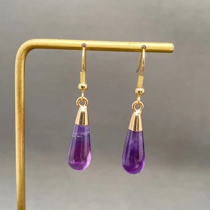 Drop Shape Stone Dangle