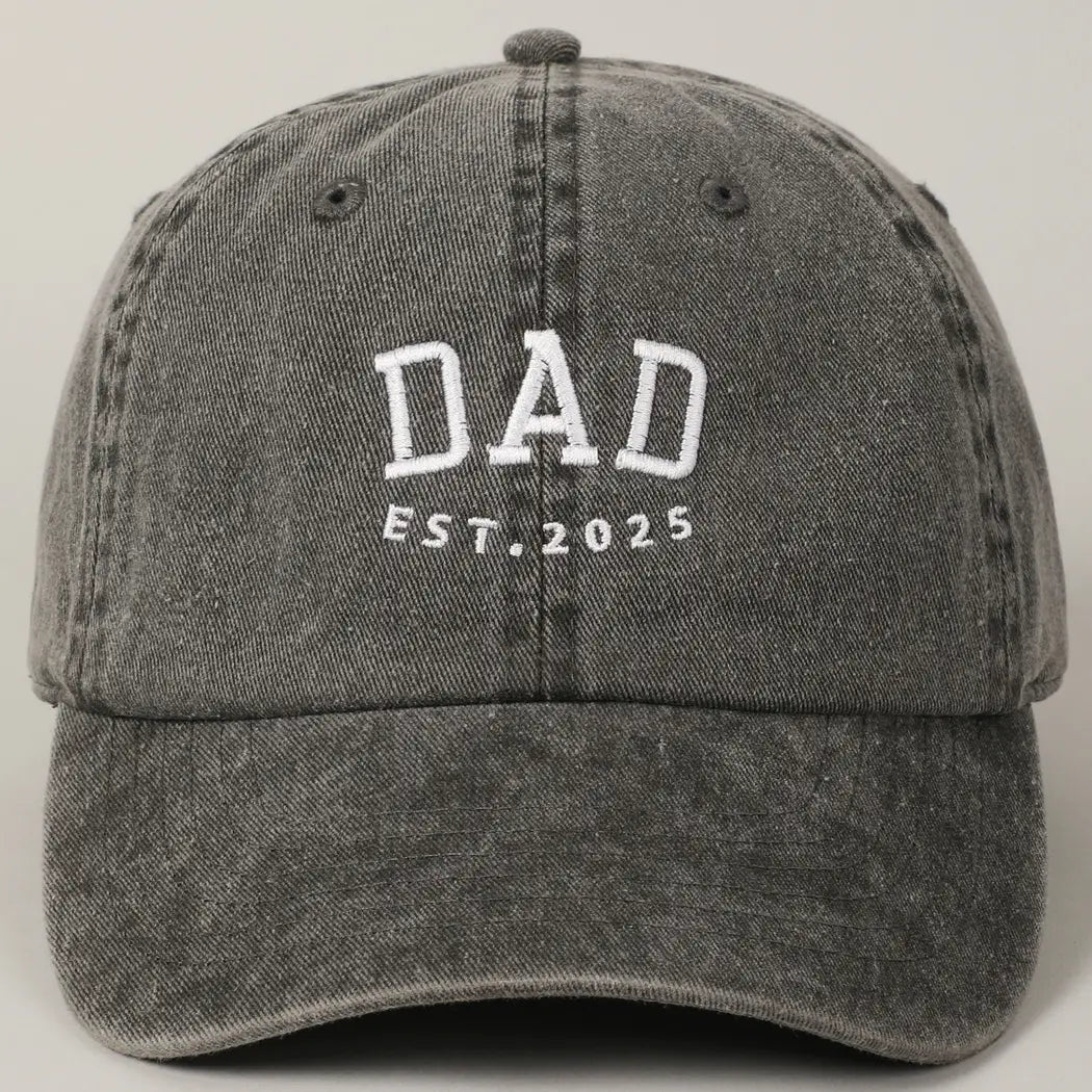 'DAD' Embroidered Baseball Cap