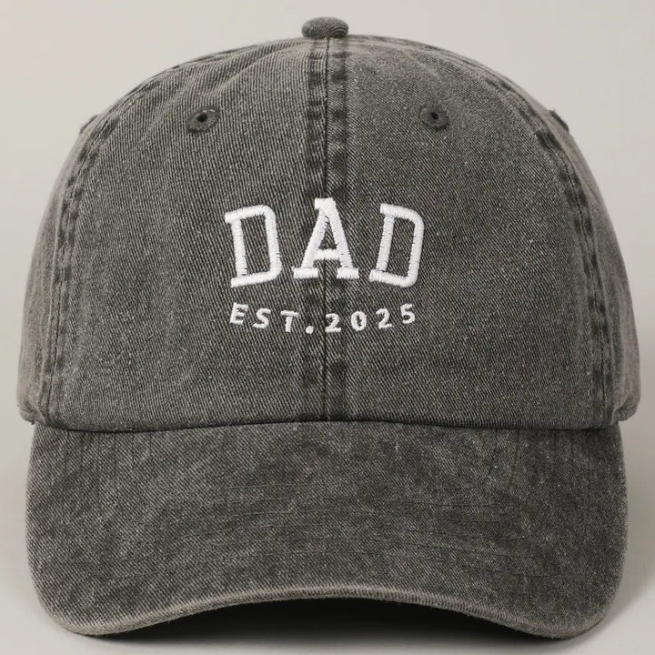 'DAD' Embroidered Baseball Cap