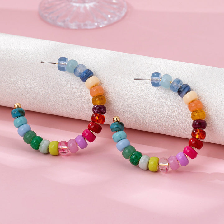 Color Palette Hoop Earring
